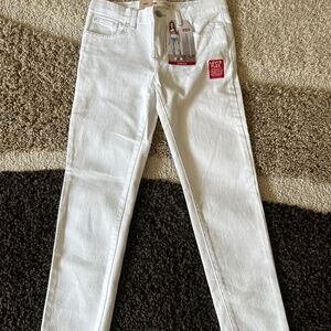 NWT Back to School !Girls Size 10 White Levi’s 710 Super Skinny Jeans Brand New